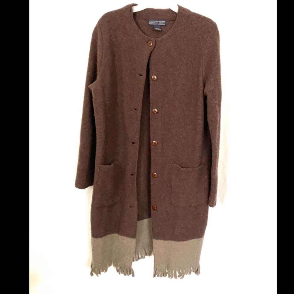 Herman Geist Vintage Boiled Wool Women’s LG Coat